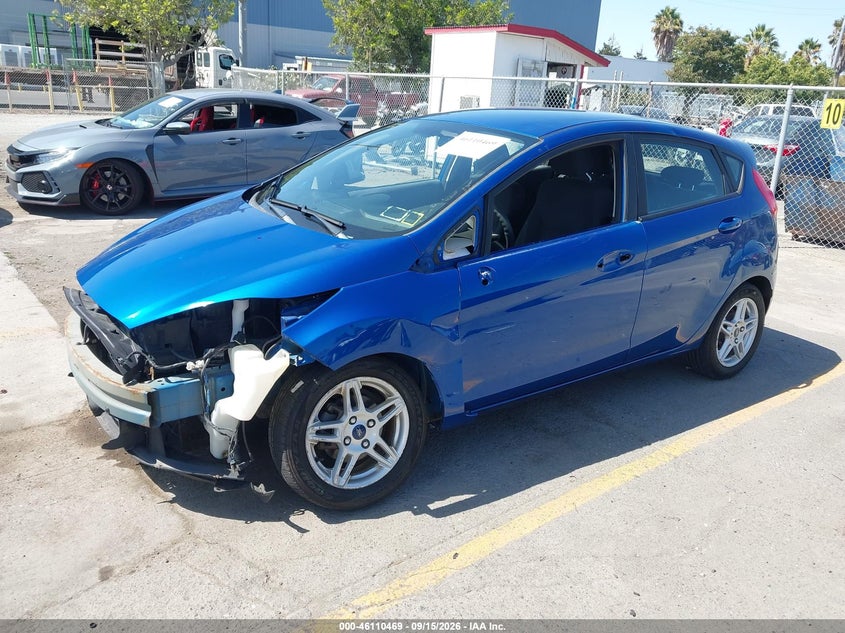 Vin: 3fadp4ej4km103384, lot: 46610185, ford fiesta se 20192