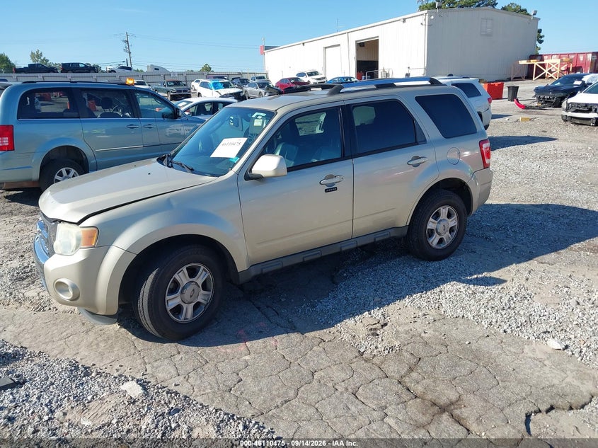 Vin: 1fmcu0eg7akb89173, lot: 46610191, ford escape limited 20102
