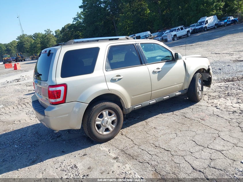 Vin: 1fmcu0eg7akb89173, lot: 46610191, ford escape limited 20104