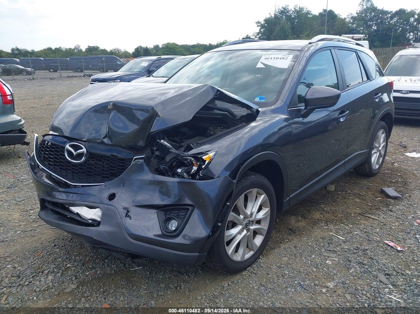 Vin: jm3ke2dy4e0311578, lot: 46610198, mazda cx-5 grand touring 20142