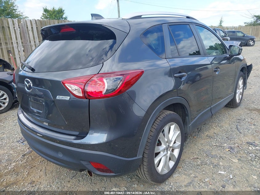 Vin: jm3ke2dy4e0311578, lot: 46610198, mazda cx-5 grand touring 20144
