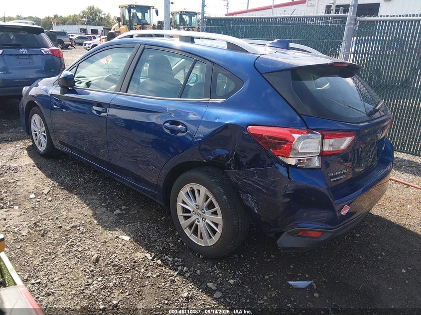 Vin: 4s3gtab62j3739108, lot: 46610203, subaru impreza 2.0i premium 20183