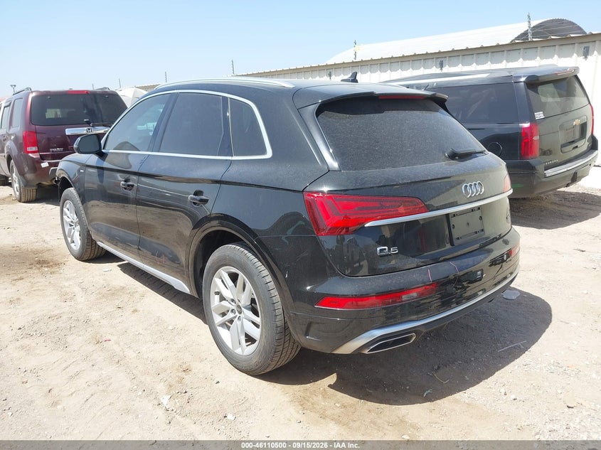 Vin: wa1gaafyxn2121199, lot: 46610216, audi q5 premium 45 tfsi s line quattro s tronic 20223
