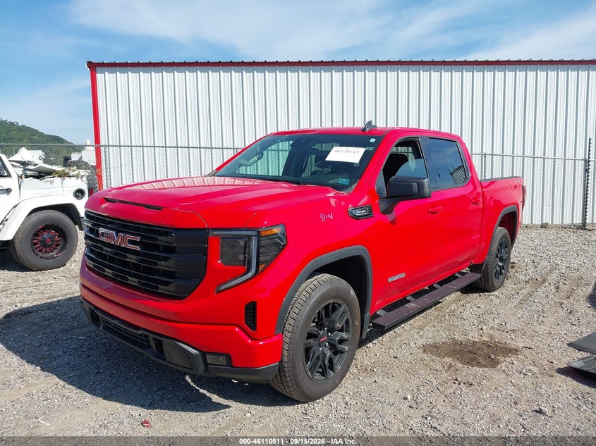 Vin: 1gtpujek7sz117513, lot: 46610227, gmc sierra 1500 4wd  short box elevation with 3vl 20252