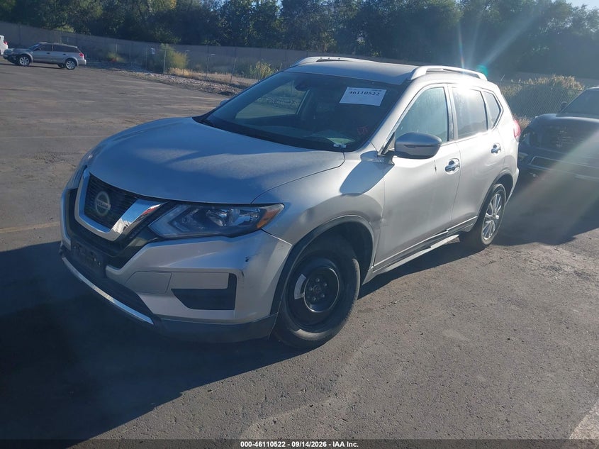 2019 Nissan Rogue, Front & Rear, IAAI, VIN KNMAT2MV9KP536453 — photo 2