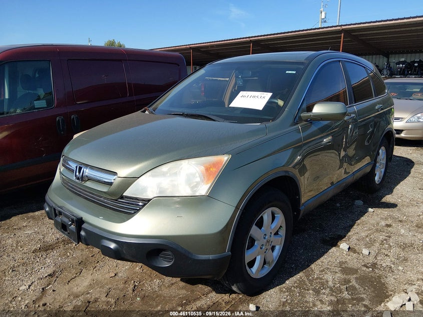 2008 Honda Cr-V Ex-L, Left & Right Side, IAAI, VIN 5J6RE48798L041362 — photo 2