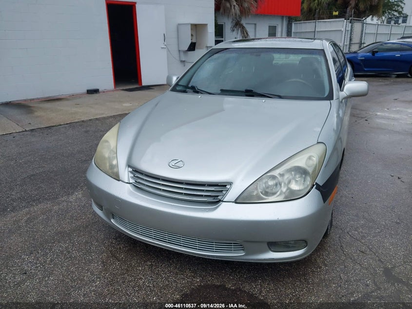 LEXUS ES 330 2004 VIN JTHBA30G445002622