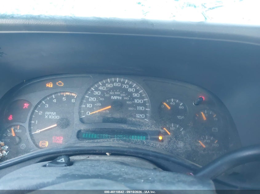 CHEVROLET SILVERADO 2500HD 2003 VIN 1GCHK29GX3E242780