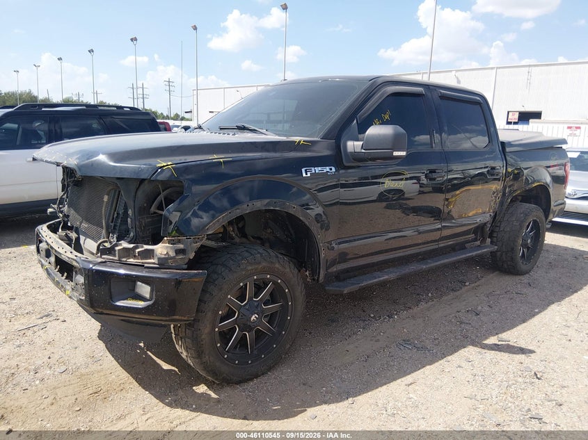 Vin: 1ftew1ef0gfc64043, lot: 46610261, ford f-150 xlt 20162