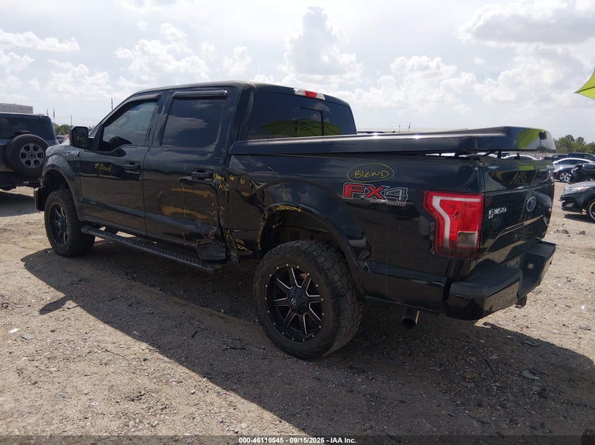 Vin: 1ftew1ef0gfc64043, lot: 46610261, ford f-150 xlt 20163