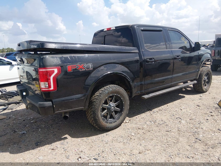 Vin: 1ftew1ef0gfc64043, lot: 46610261, ford f-150 xlt 20164