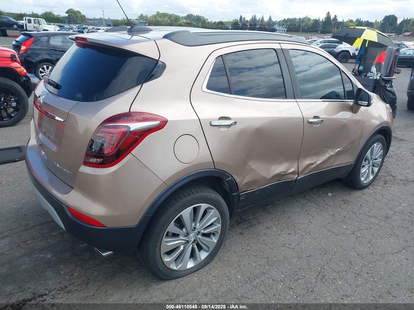 Vin: kl4cjasb5jb546212, lot: 46610264, buick encore preferred 20184