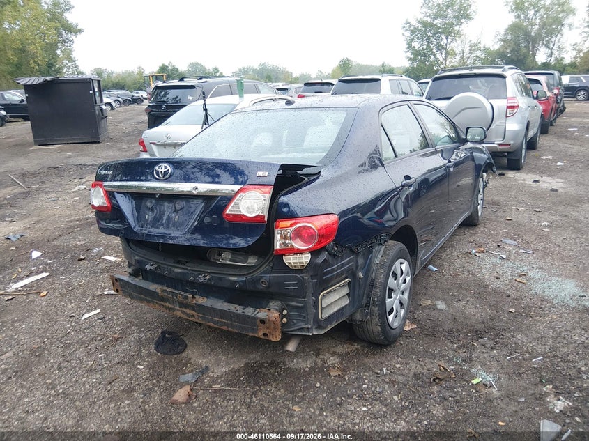 Vin: 2t1bu4ee4bc558564, lot: 46610280, toyota corolla le 20114