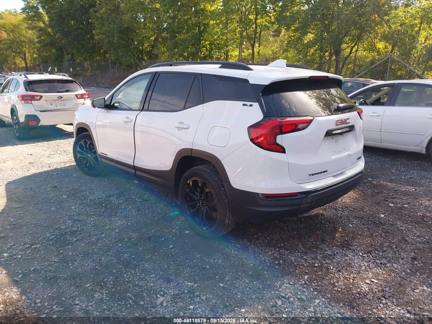 Vin: 3gkaltev8ml336395, lot: 46610295, gmc terrain awd sle 20213