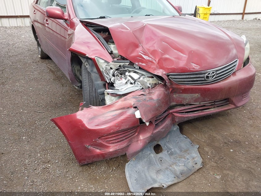 TOYOTA CAMRY 2005 VIN 4T1BE30K05U422469