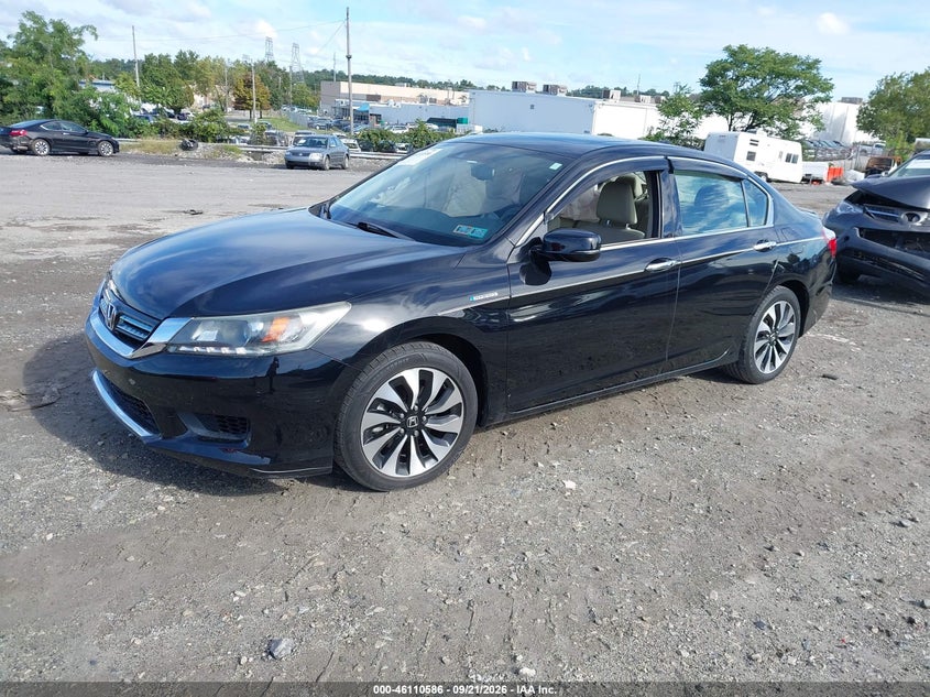 Vin: 1hgcr6f57fa008710, lot: 46610303, honda accord hybrid ex-l 20152