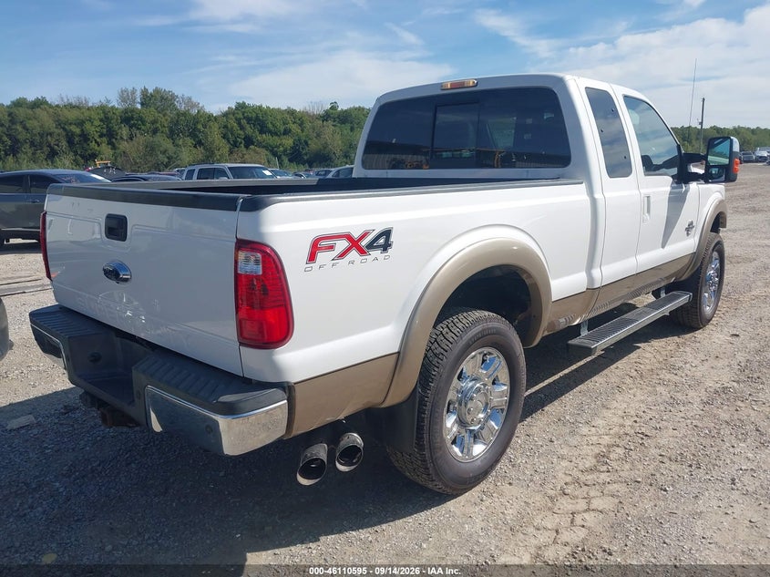 Vin: 1ft7x2bt4deb69895, lot: 46610311, ford f-250 lariat 20134