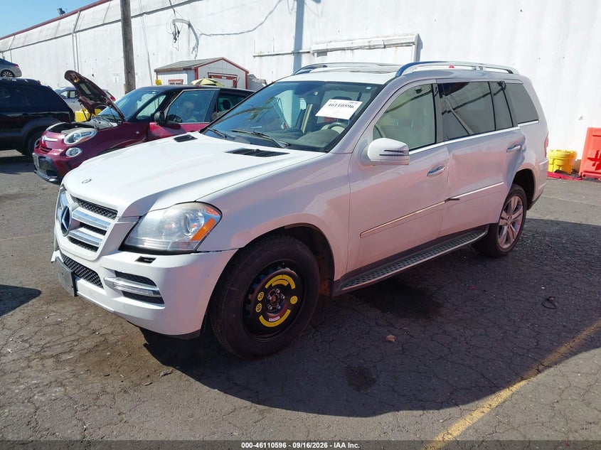Vin: 4jgbf7be3ba692014, lot: 46610312, mercedes-benz gl 450 4matic 20112