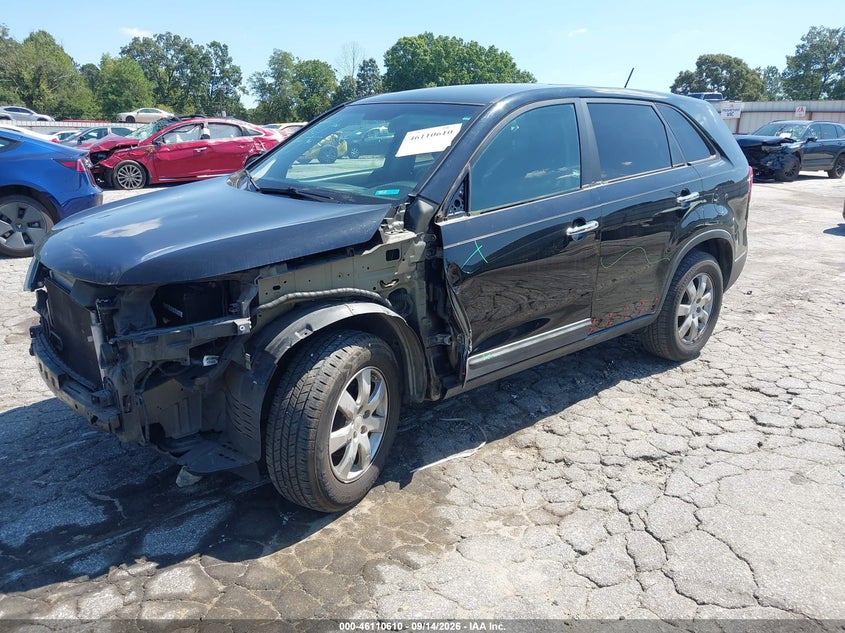 Vin: 5xykt3a18bg043748, lot: 46610326, kia sorento lx 20112