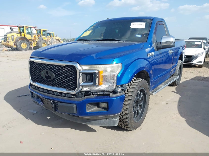 Vin: 1ftmf1cb0jkc33191, lot: 46610330, ford f-150 xl 20182