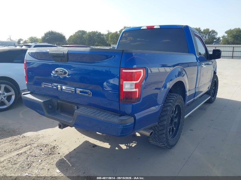 Vin: 1ftmf1cb0jkc33191, lot: 46610330, ford f-150 xl 20184