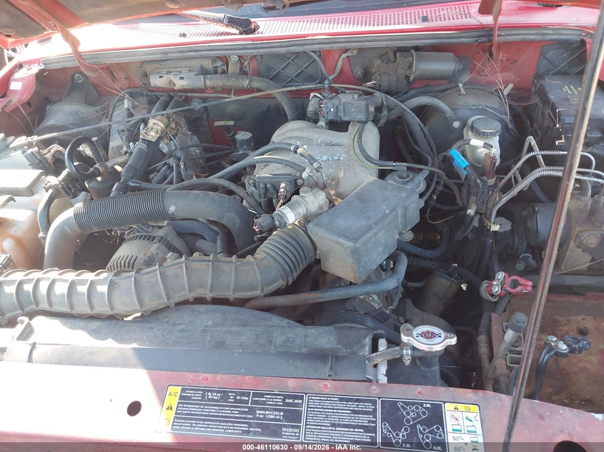 FORD RANGER 2001 VIN 1FTYR14U51TA52445