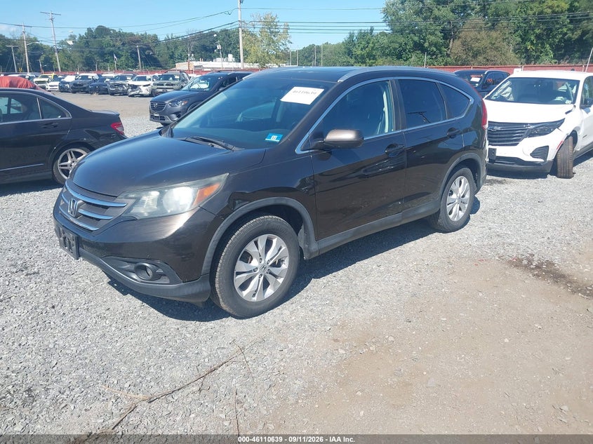 Vin: 5j6rm4h70dl011129, lot: 46610355, honda cr-v ex-l 20132