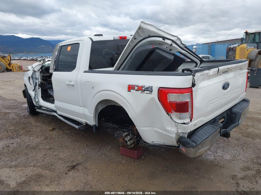 Vin: 1ftfw1e55nfb82690, lot: 46610356, ford f-150 lariat 20223