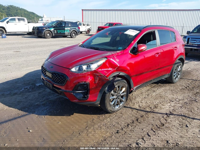 Vin: kndp6cac8n7025248, lot: 46610360, kia sportage nightfall edition 20222