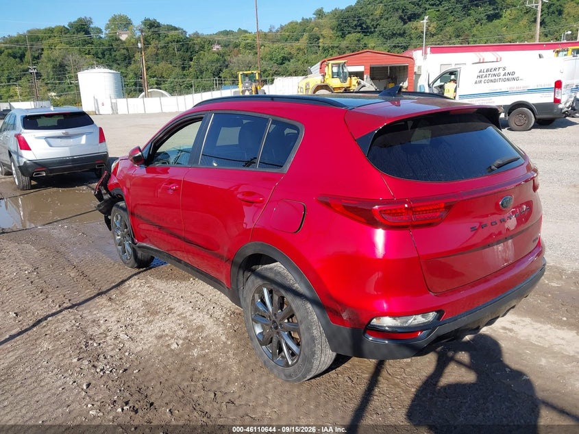 Vin: kndp6cac8n7025248, lot: 46610360, kia sportage nightfall edition 20223