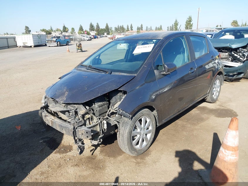Vin: vnkktud30fa023011, lot: 46610361, toyota yaris le 20152