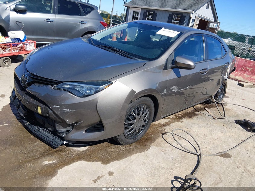 2017 Toyota Corolla, Удар спереди, IAAI, VIN 2T1BURHE7HC919559 — фото 2