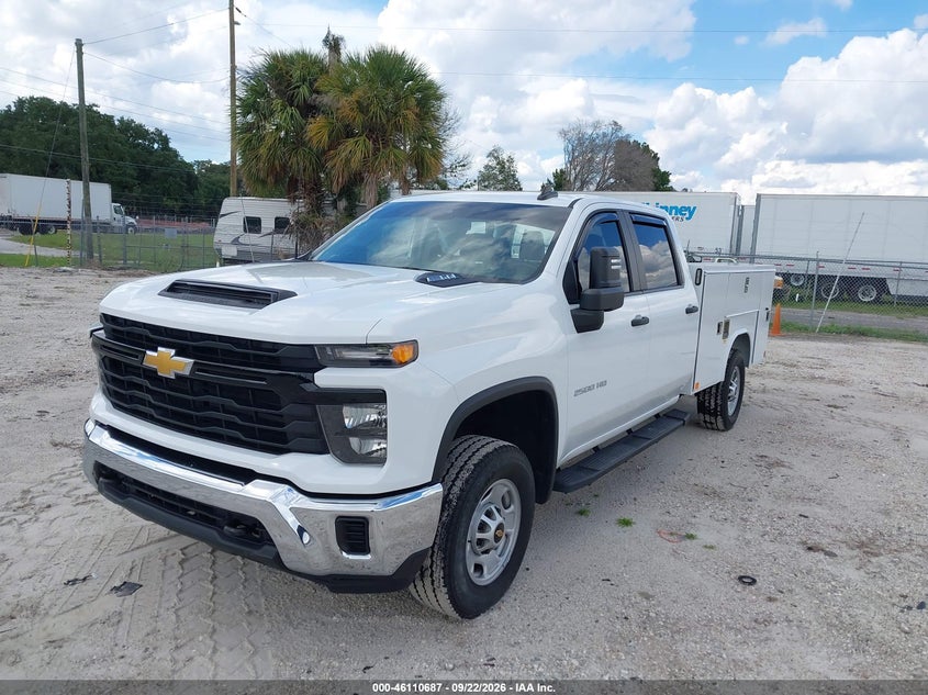 Vin: 1gb1wle75rf459100, lot: 46610403, chevrolet silverado 2500hd 2wd  long bed work truck 20242