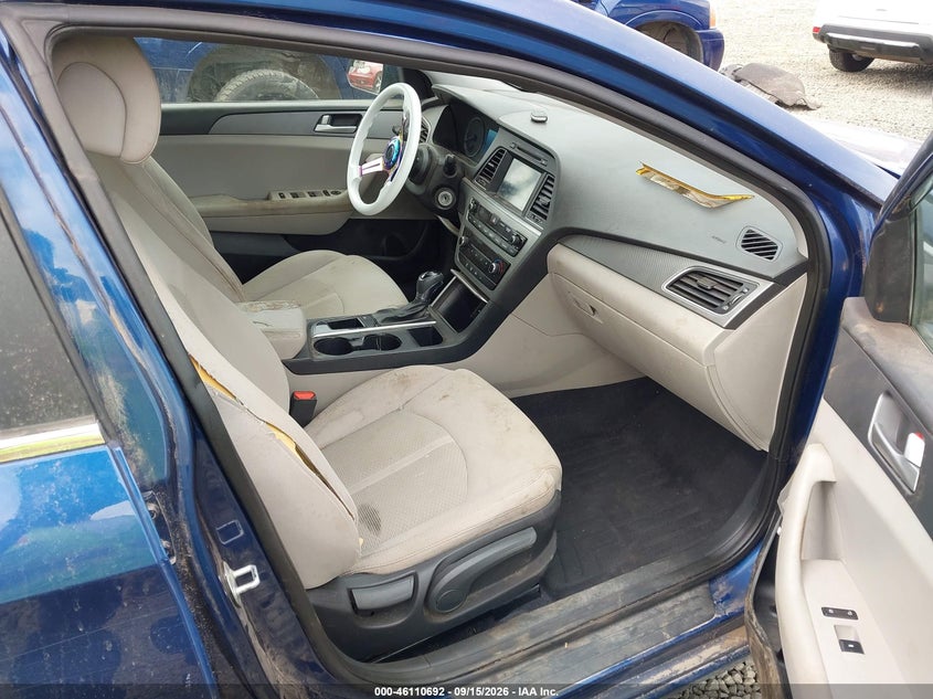 2016 HYUNDAI SONATA auction photo 5