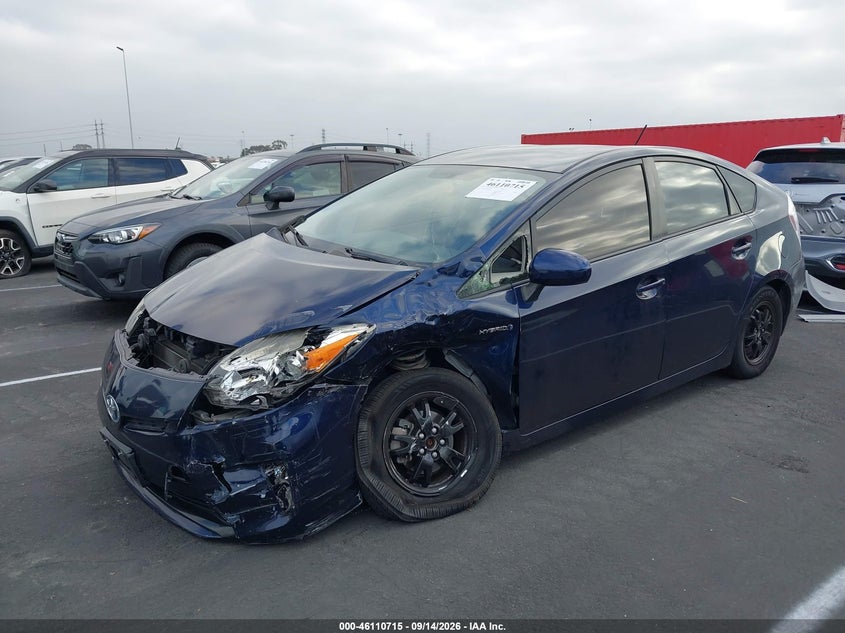 Vin: jtdkn3du9f0448674, lot: 46610431, toyota prius three 20152