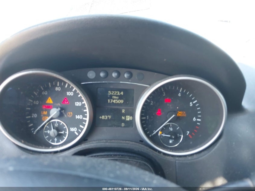 MERCEDES-BENZ ML 350 2008 VIN 4JGBB86E18A425233