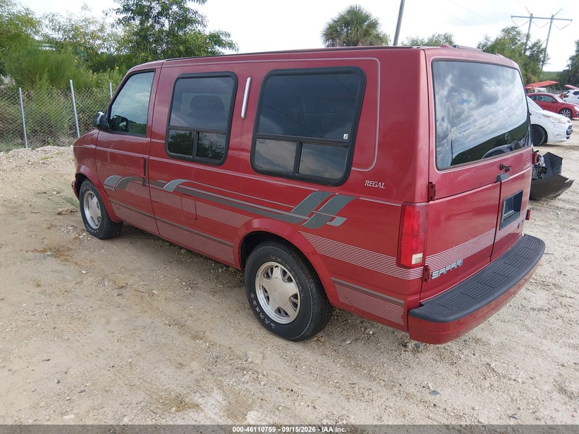 GMC SAFARI 1999 VIN 1GDDM19W7XB505918