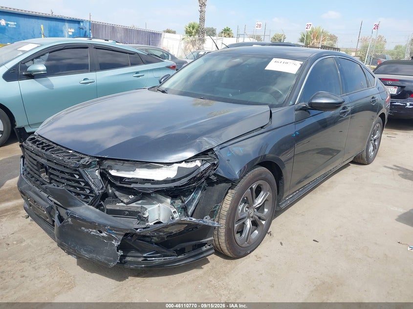 Vin: 1hgcy2f65ra087187, lot: 46610486, honda accord hybrid ex-l 20242