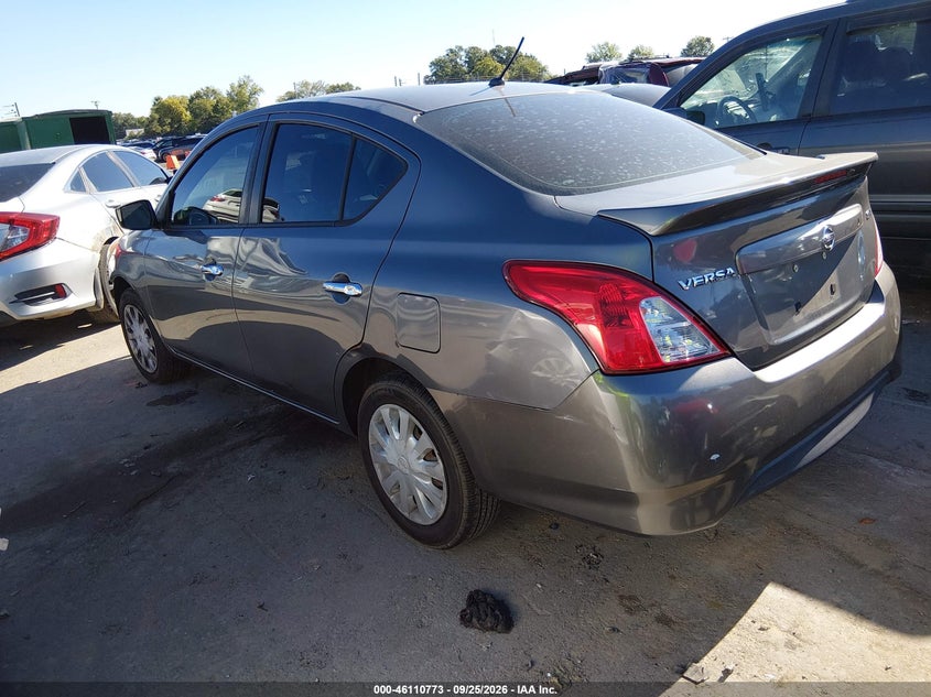 Vin: 3n1cn7ap2hl878193, lot: 46610489, nissan versa 1.6 sv 20173