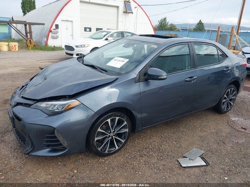 Vin: 2t1burhe8hc949105, lot: 46610505, toyota corolla se 20172