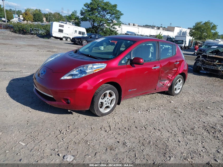 Vin: 1n4az0cp8fc301499, lot: 46610520, nissan leaf sv 20152