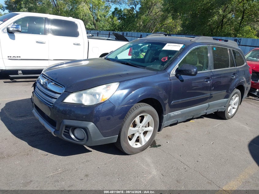 Vin: 4s4brdkc7d2203163, lot: 46610532, subaru outback 3.6r limited 20132
