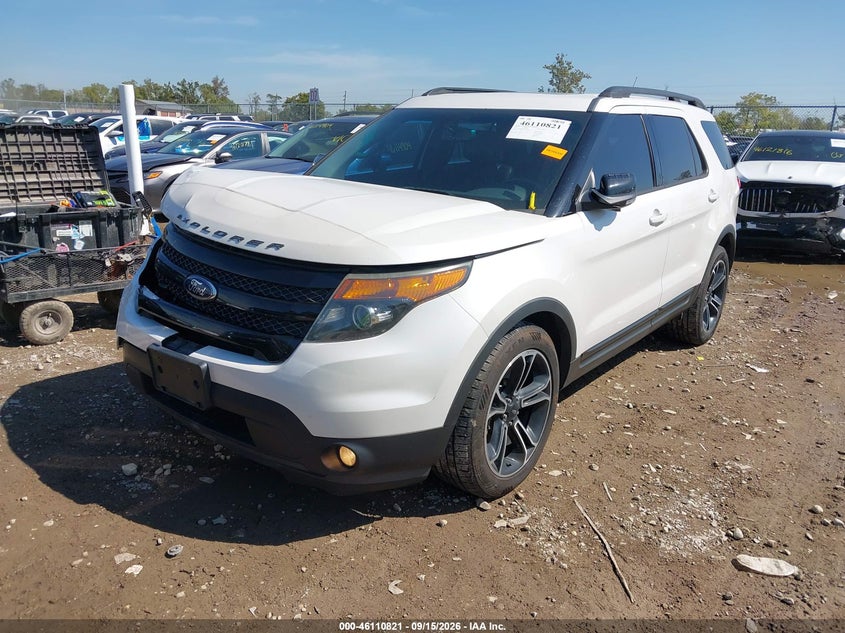 Vin: 1fm5k8gt2fga34094, lot: 46610537, ford explorer sport 20152