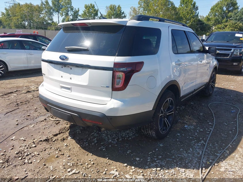 Vin: 1fm5k8gt2fga34094, lot: 46610537, ford explorer sport 20154