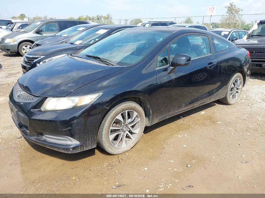 Vin: 2hgfg3b81dh518597, lot: 46610543, honda civic ex 20132