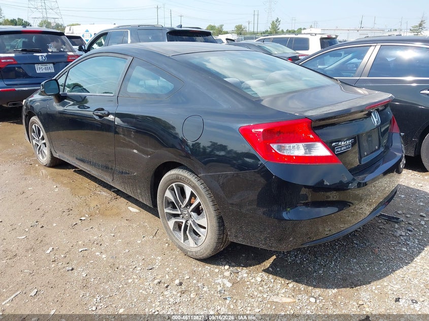 Vin: 2hgfg3b81dh518597, lot: 46610543, honda civic ex 20133