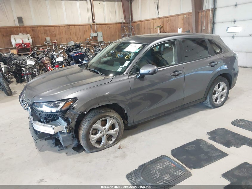 Vin: 3czrz2h3xpm707826, lot: 46610544, honda hr-v awd lx 20232
