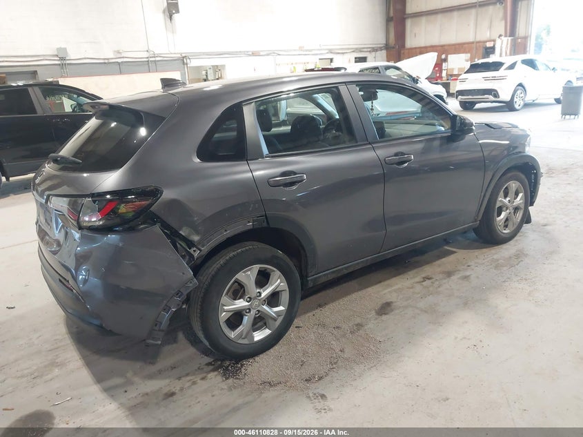 Vin: 3czrz2h3xpm707826, lot: 46610544, honda hr-v awd lx 20234