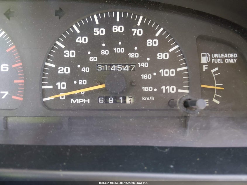 TOYOTA 4RUNNER 1997 VIN JT3HN86R8V0054151