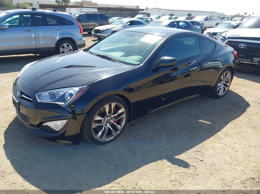 Vin: kmhht6kd9eu115012, lot: 46610566, hyundai genesis 2.0t r-spec 20142